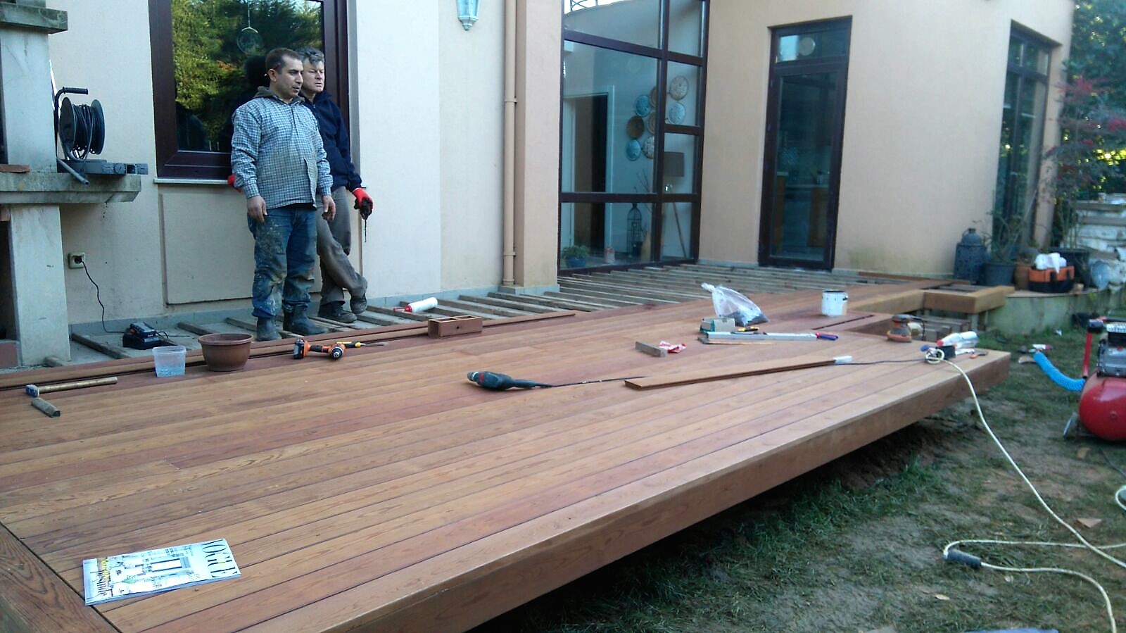 THERMOWOOD ÇAM DECK UYGULAMA